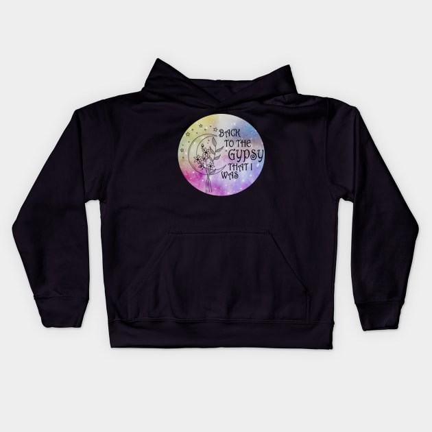 Stevie Nicks Gypsy Kids Hoodie by CreatingChaos